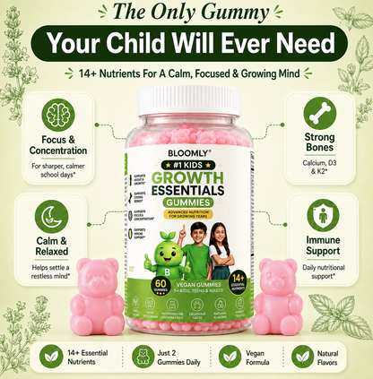 Bloomly Soft Chews – Daily Essentials for Growing Kids