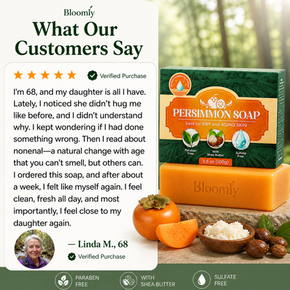 Bloomly Deodorizing Persimmon Soap