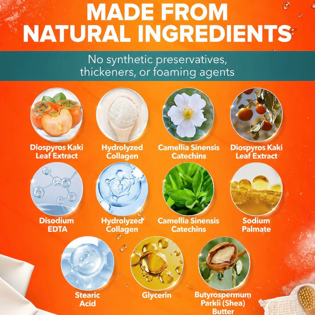 Bloomly Deodorizing Persimmon Soap