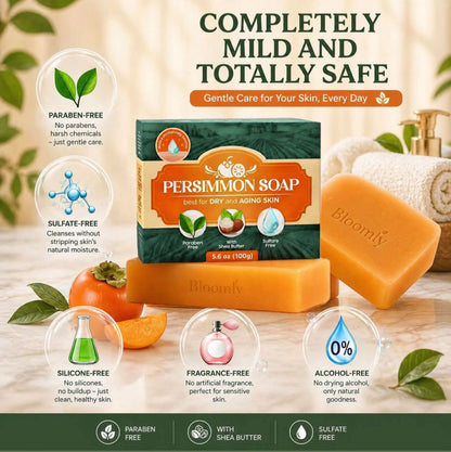 Bloomly Deodorizing Persimmon Soap