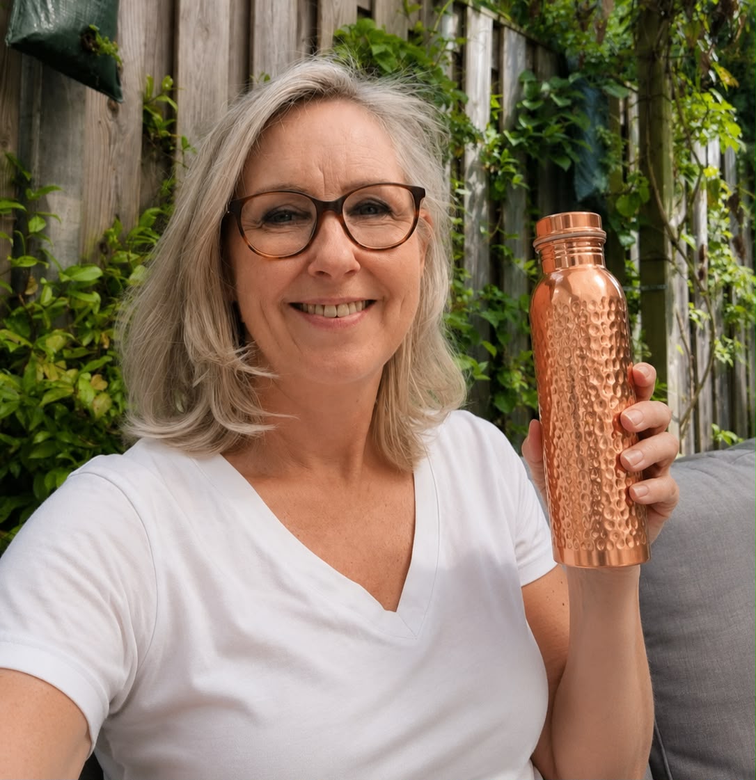 Handmade Ayurvedic Copper Bottle