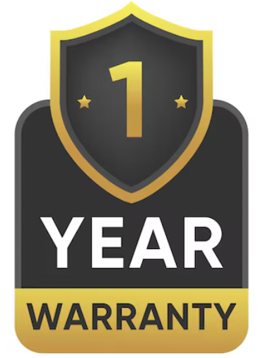 1 Year Warranty