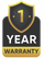 1 Year Warranty